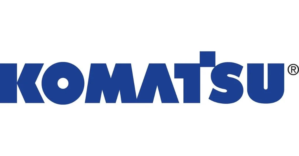 Логотип Komatsu